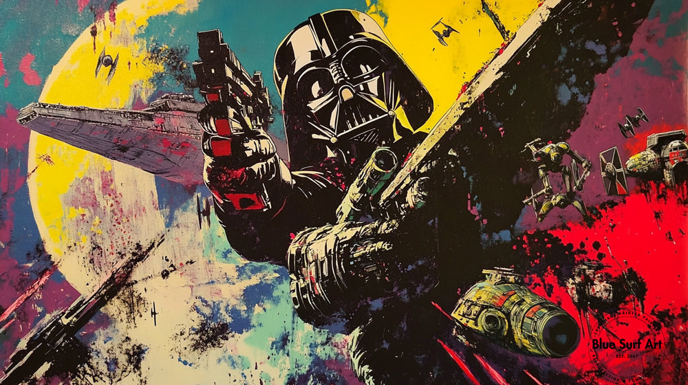 Star Wars Hand hot Painted Canvas