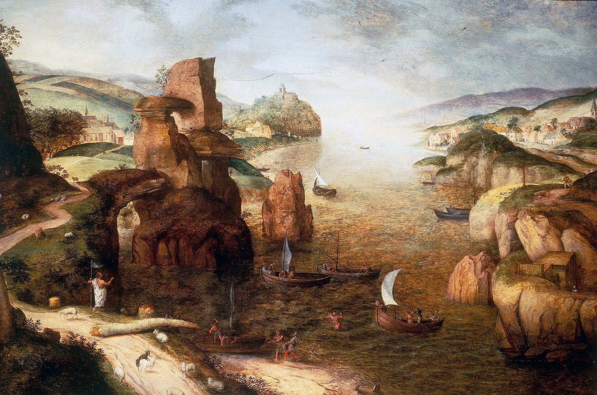 Landscape with Christ and the Apostles at the Sea of Tiberias