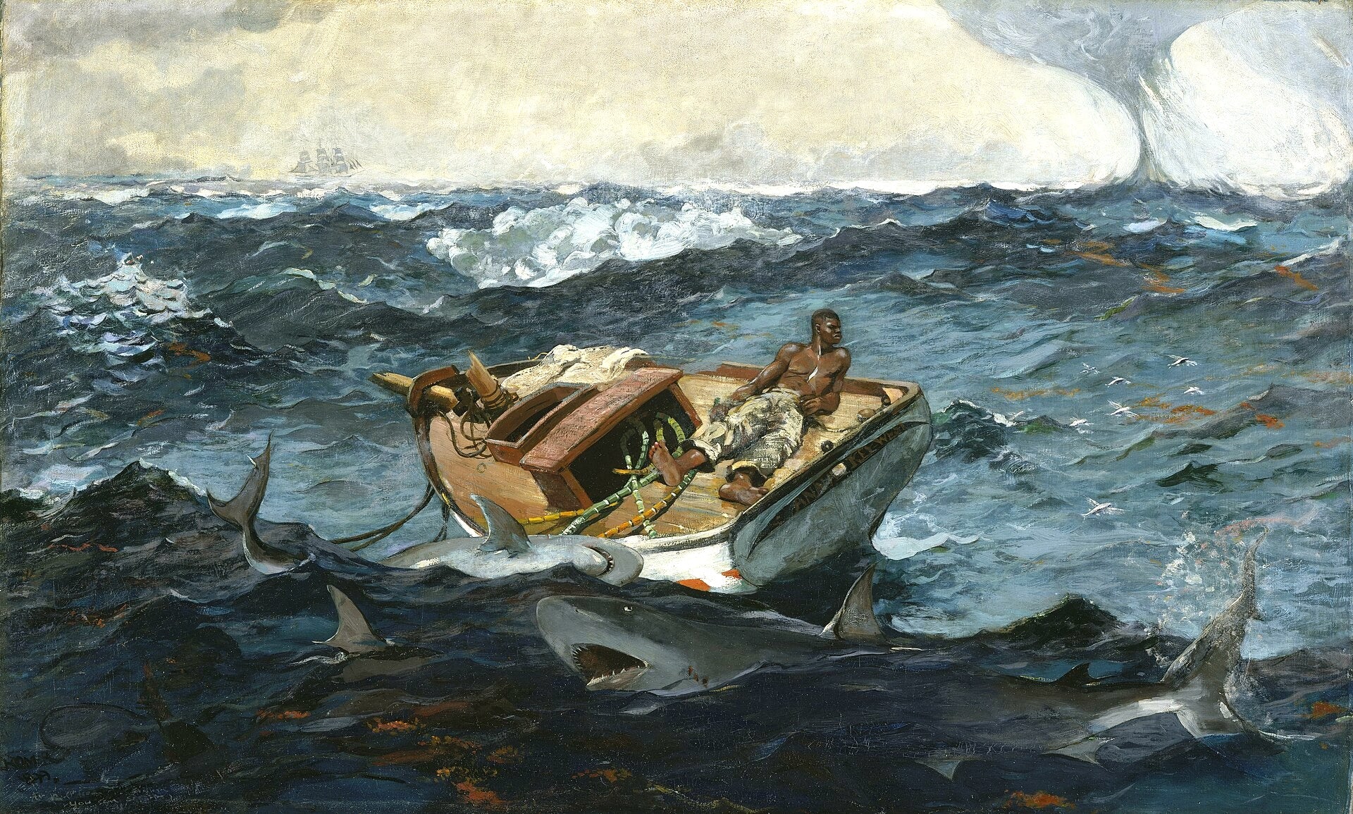 The Gulf Stream Painting by Winslow Homer