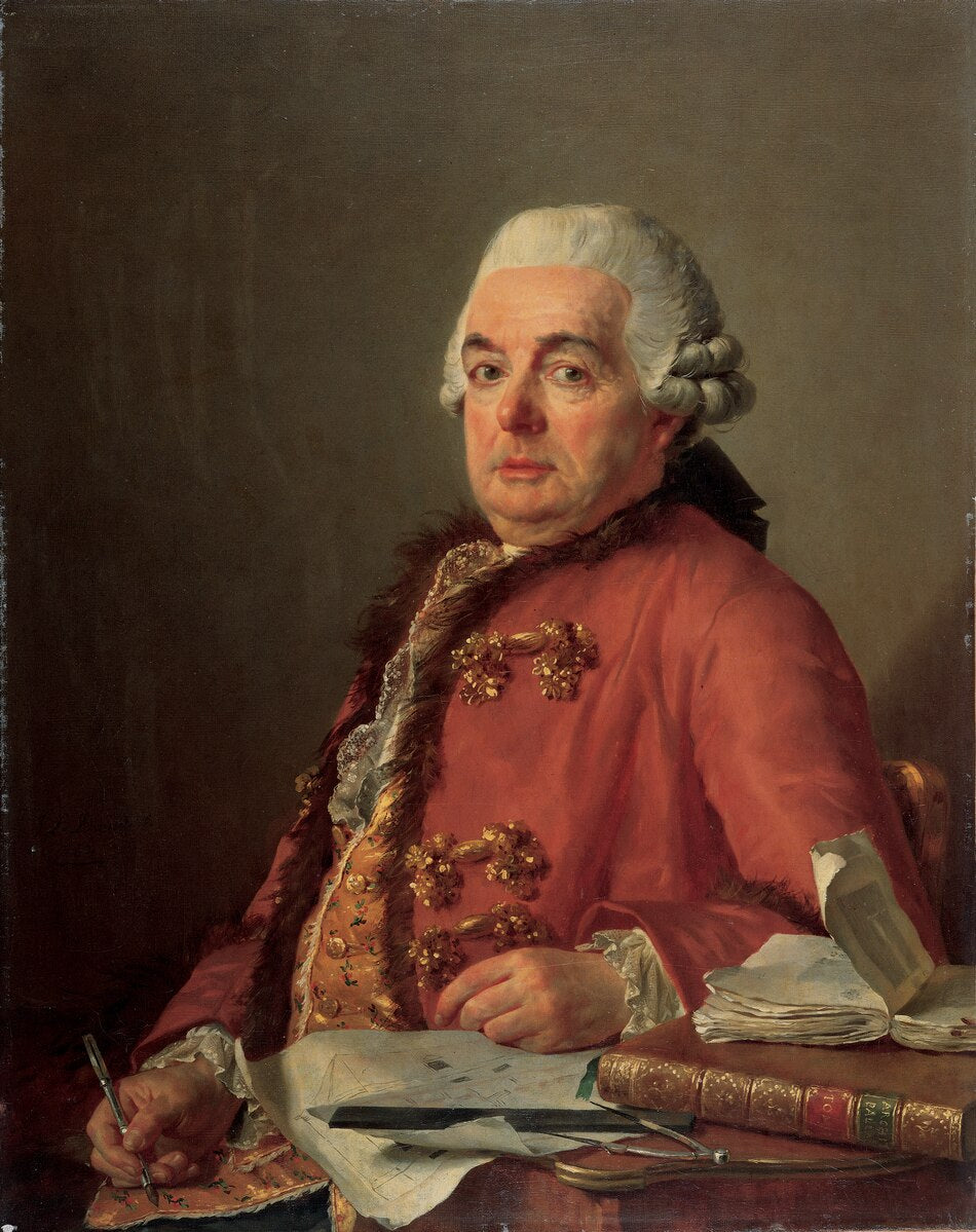 Museum-quality oil reproduction of Portrait of Jacques-François Desmaisons by Jacques-Louis David. Custom sizes, photo preview, worldwide shipping.