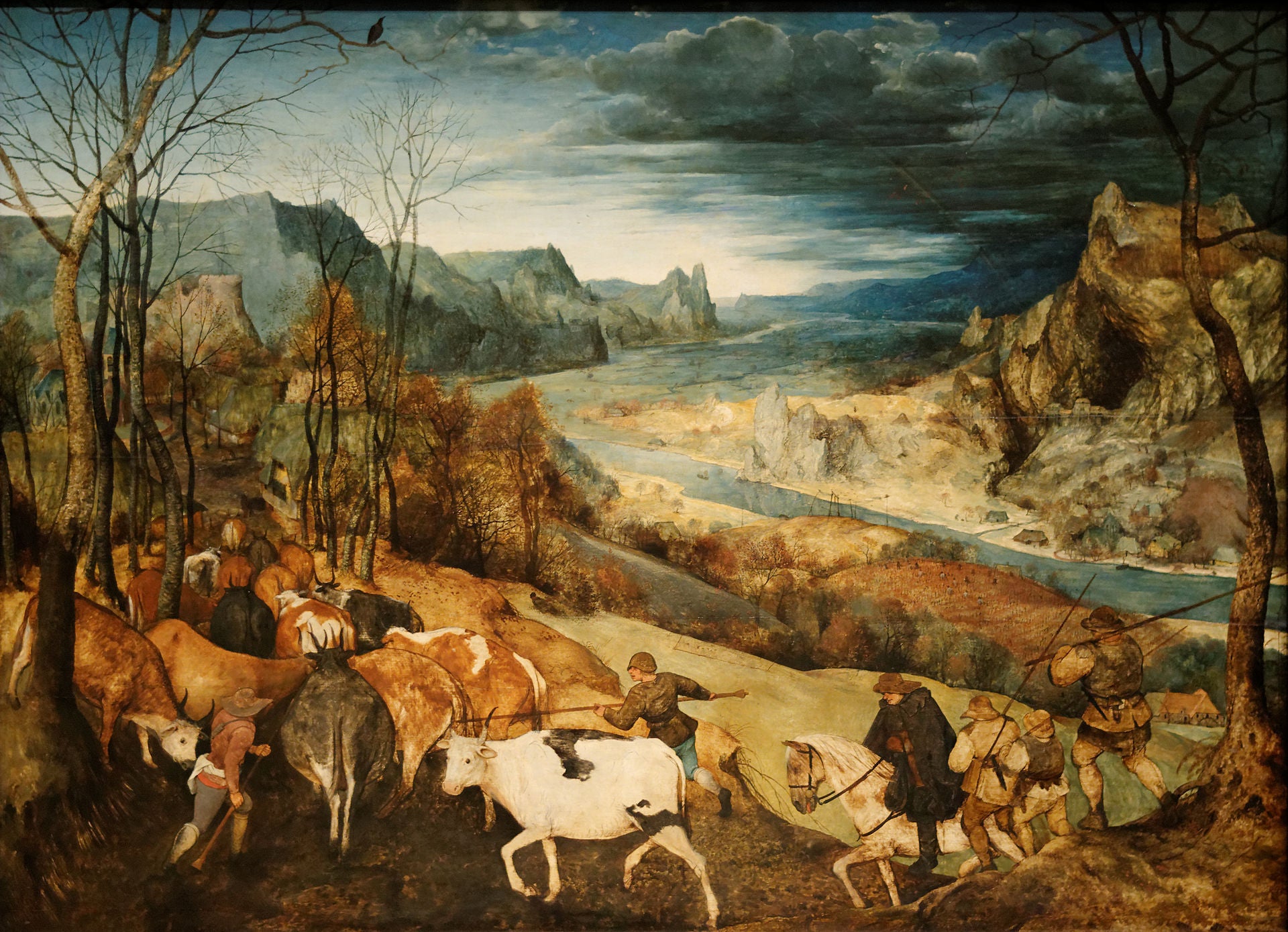 The Return of the Herd by Pieter Bruegel the Elder