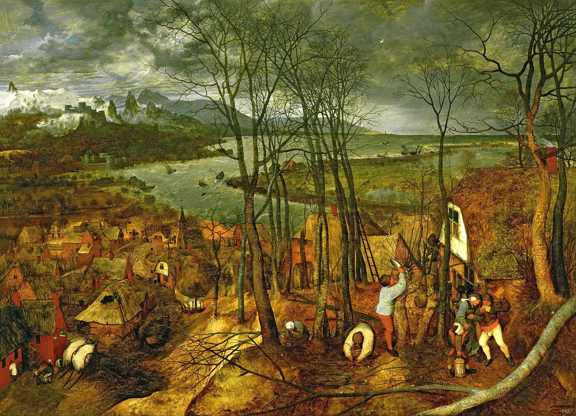 The Gloomy Day by Pieter Bruegel the Elder
