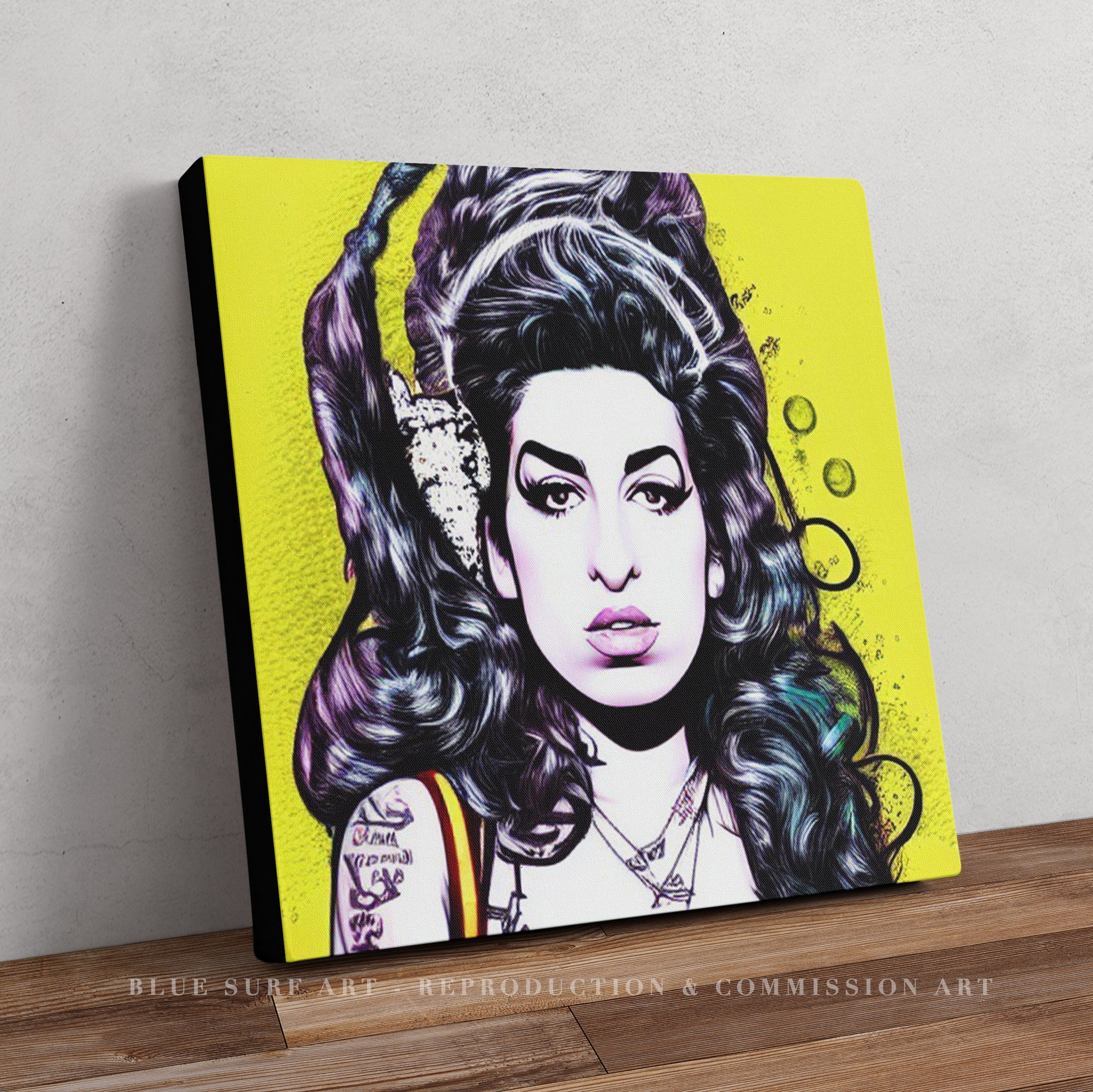 Amy Winehouse POP ART Wall Art Original Oil Painting on Canvas