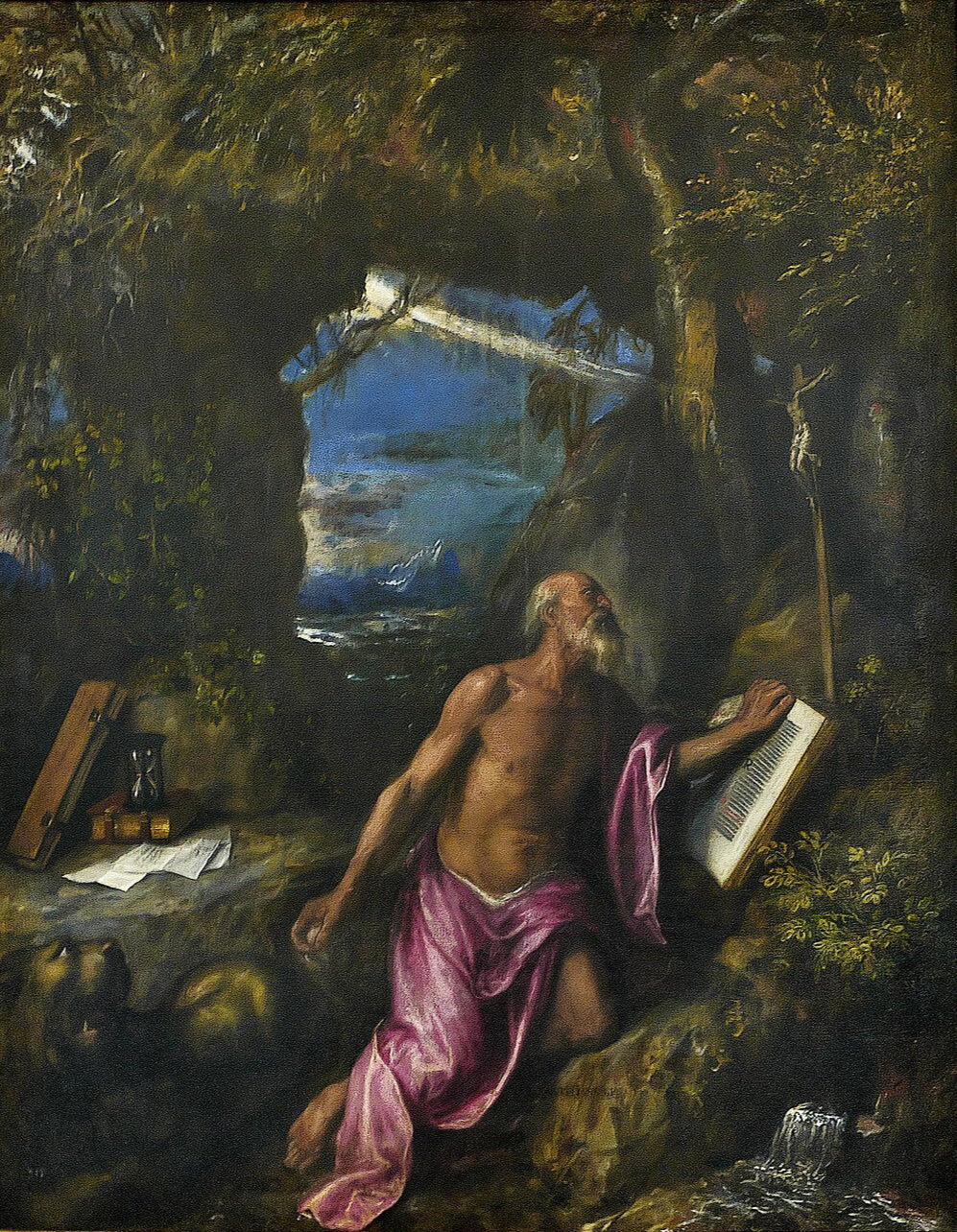 Saint Jerome in Penitence by Titian – El Escorial Masterpiece