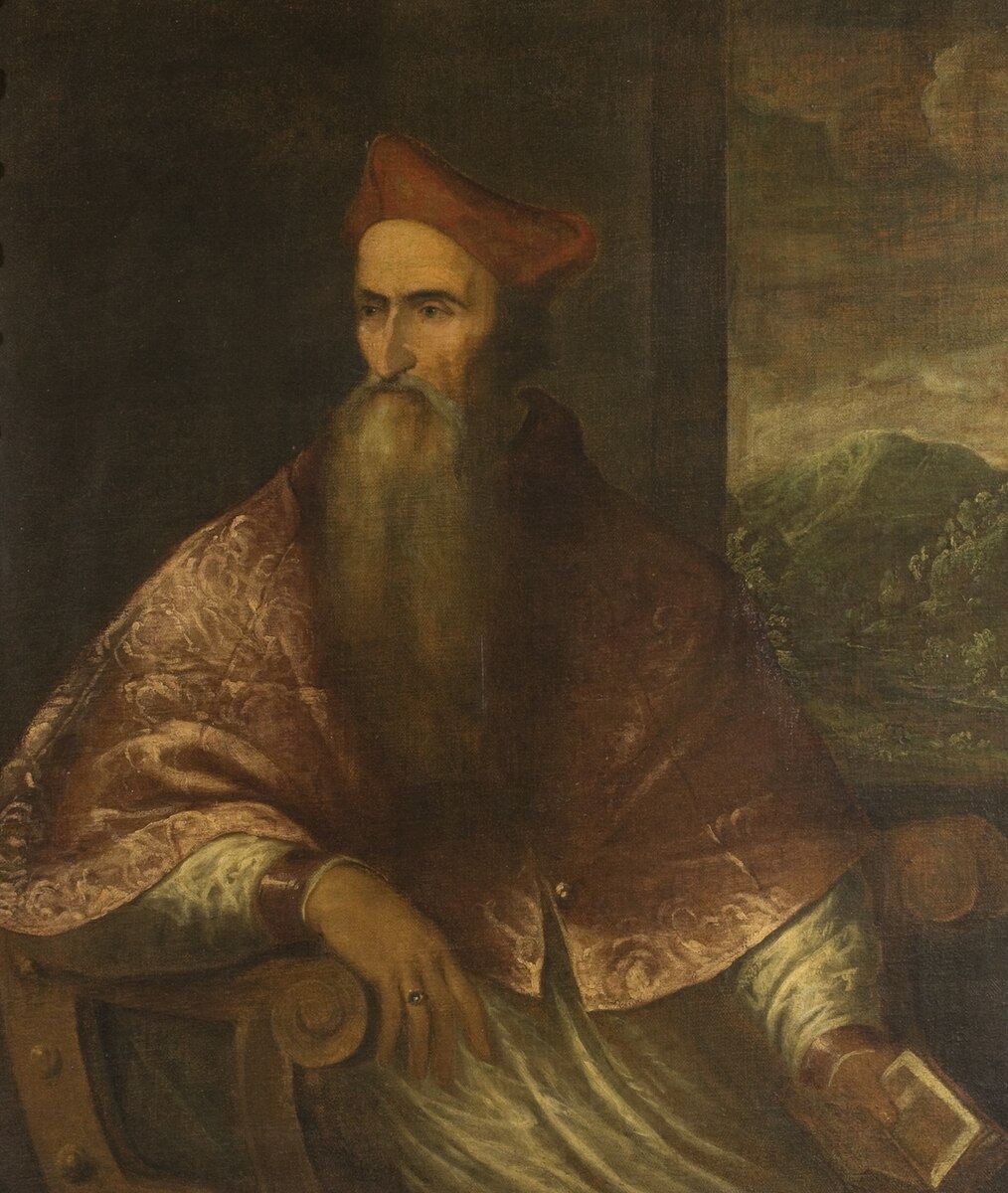 Cardinal Pietro Bembo by Titian – Renaissance Portrait, Museo di Capodimonte Naples