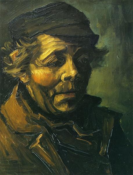 Head of a Peasant (Study for The Potato Eaters) – Vincent van Gogh (1885)