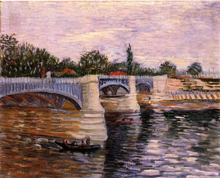 The Seine with the Pont de la Grande Jette (1887) by Van Gogh — Van Gogh Museum