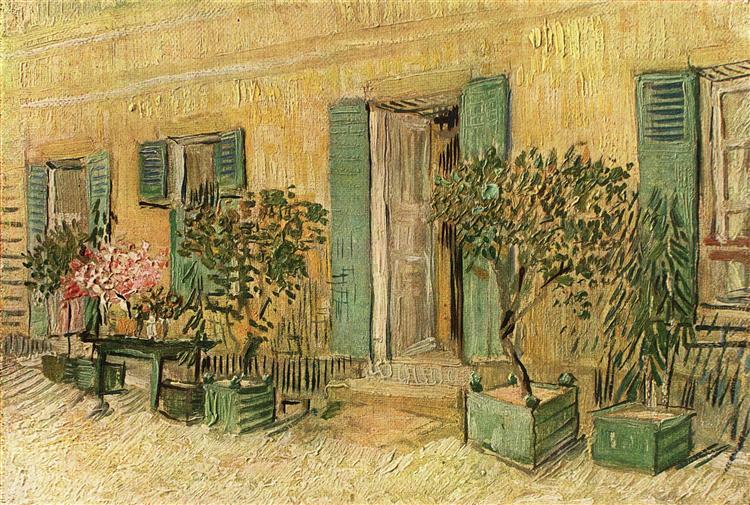Exterior of a Restaurant at Asnières (1887) by Van Gogh — Van Gogh Museum