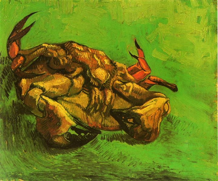Crab on Its Back (1889) by Van Gogh — National Gallery, London