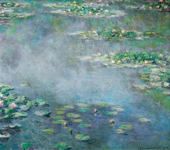 Water Lilies 1906 by Claude Monet | Museum-Quality Oil Painting Reproduction