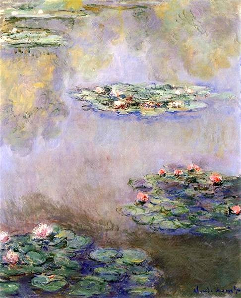 Water Lilies 1908 by Claude Monet | Hand-Painted Monet Oil Reproduction