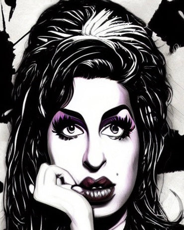 Amy Winehouse Pop Art