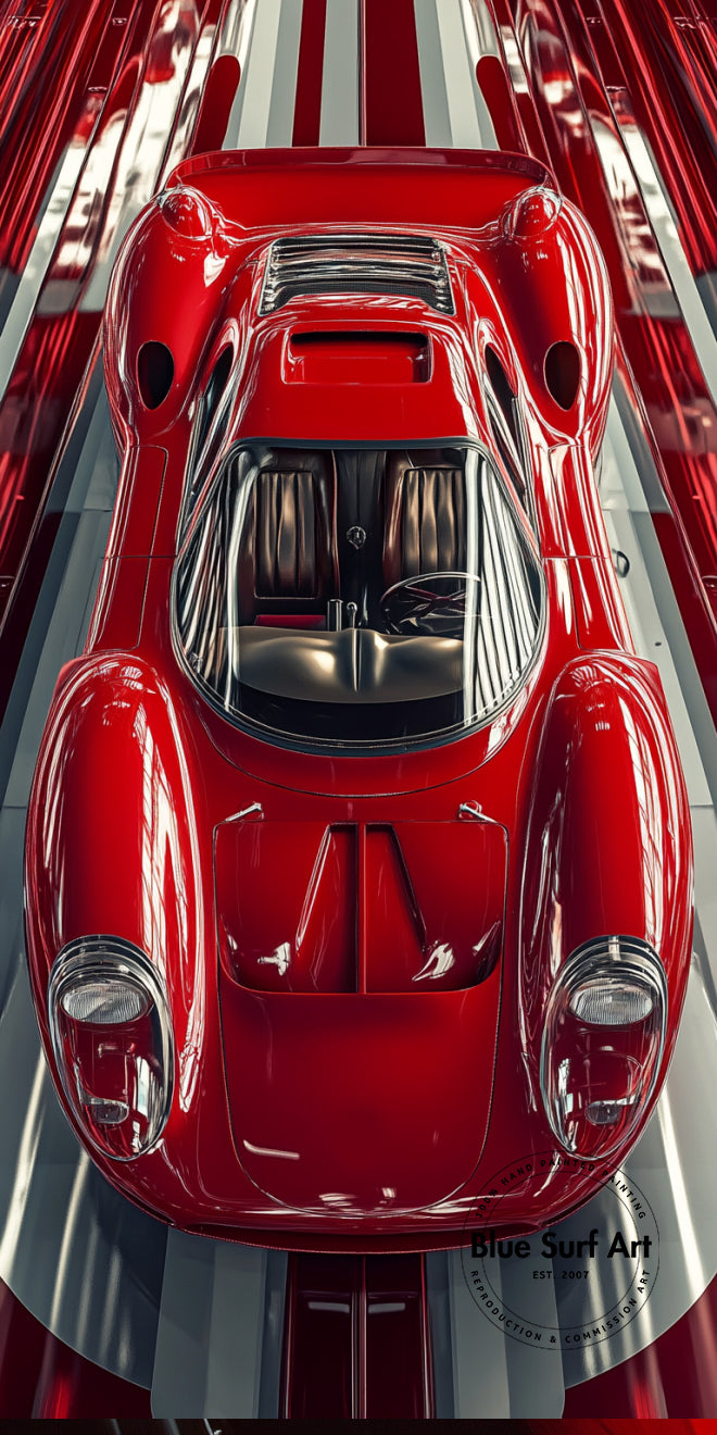 Rosso Precision – Top View Racing Icon