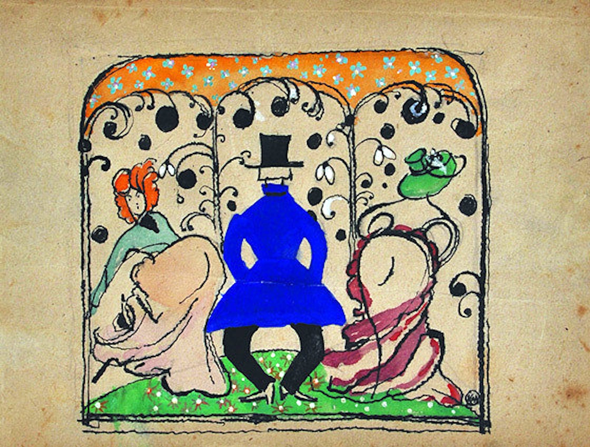 Society Painting Kazimir Malevich