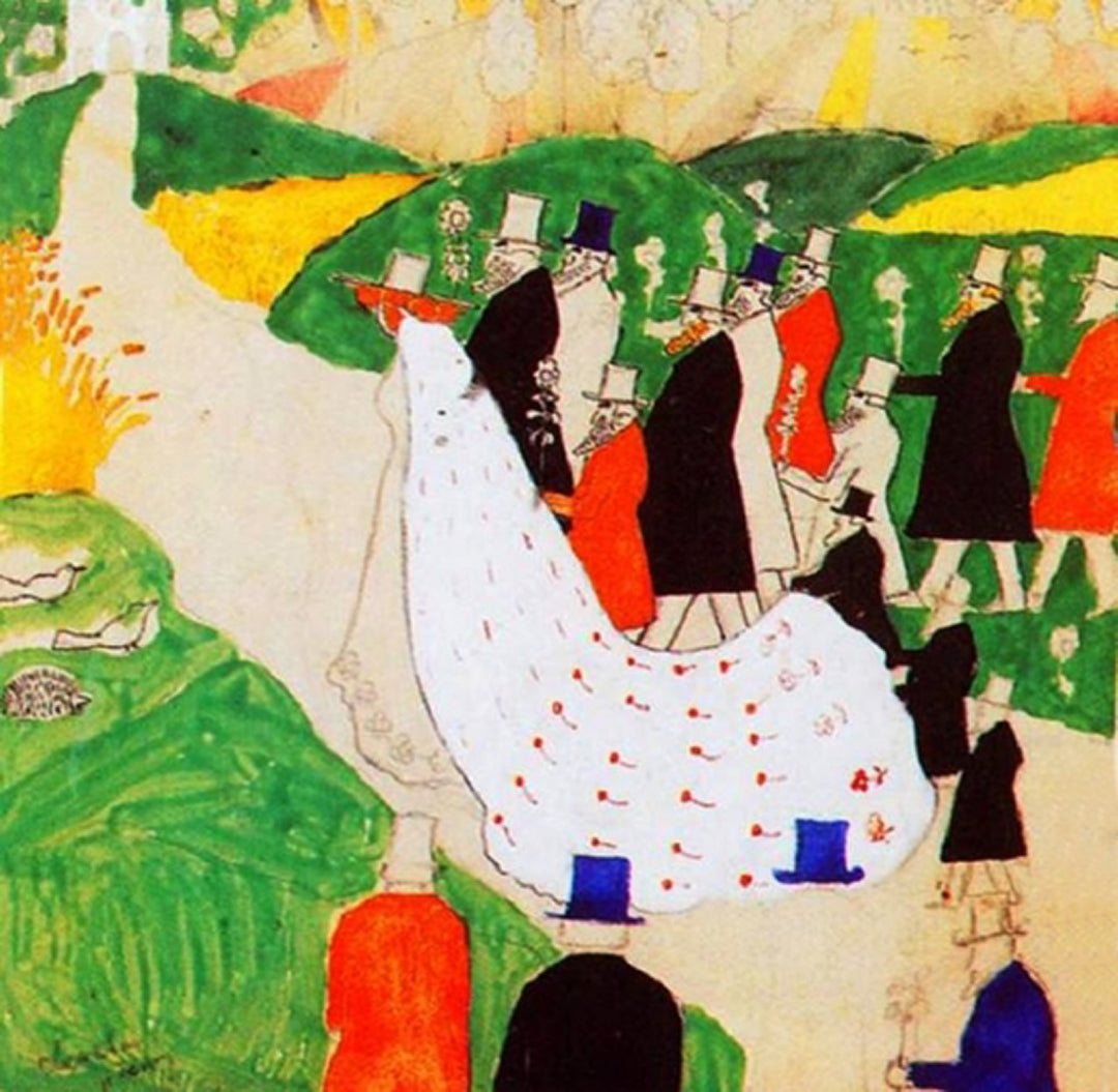 Wedding Painting Kazimir Malevich