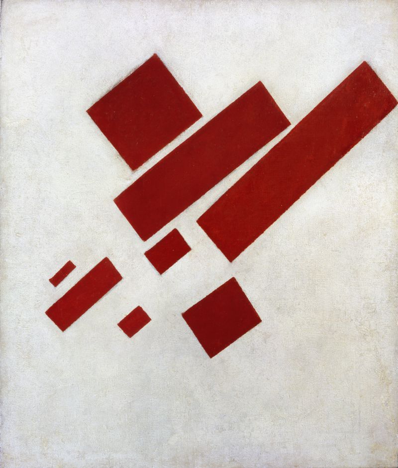 Suprematism Painting by Kazimir Malevich