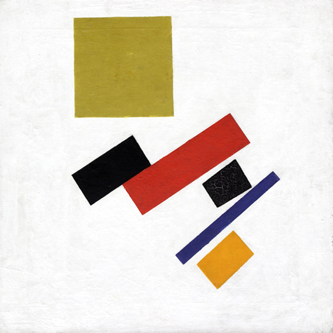 Suprematism Painting by Kazimir Malevich