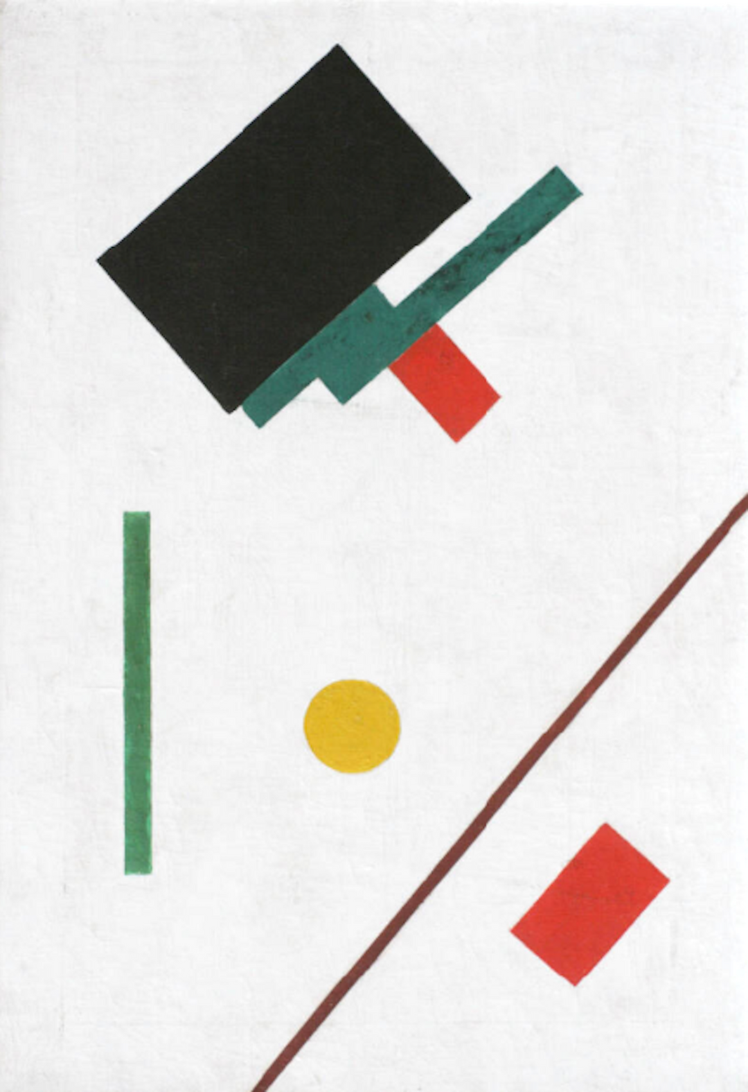 Suprematist Composition Painting by Kazimir Malevich