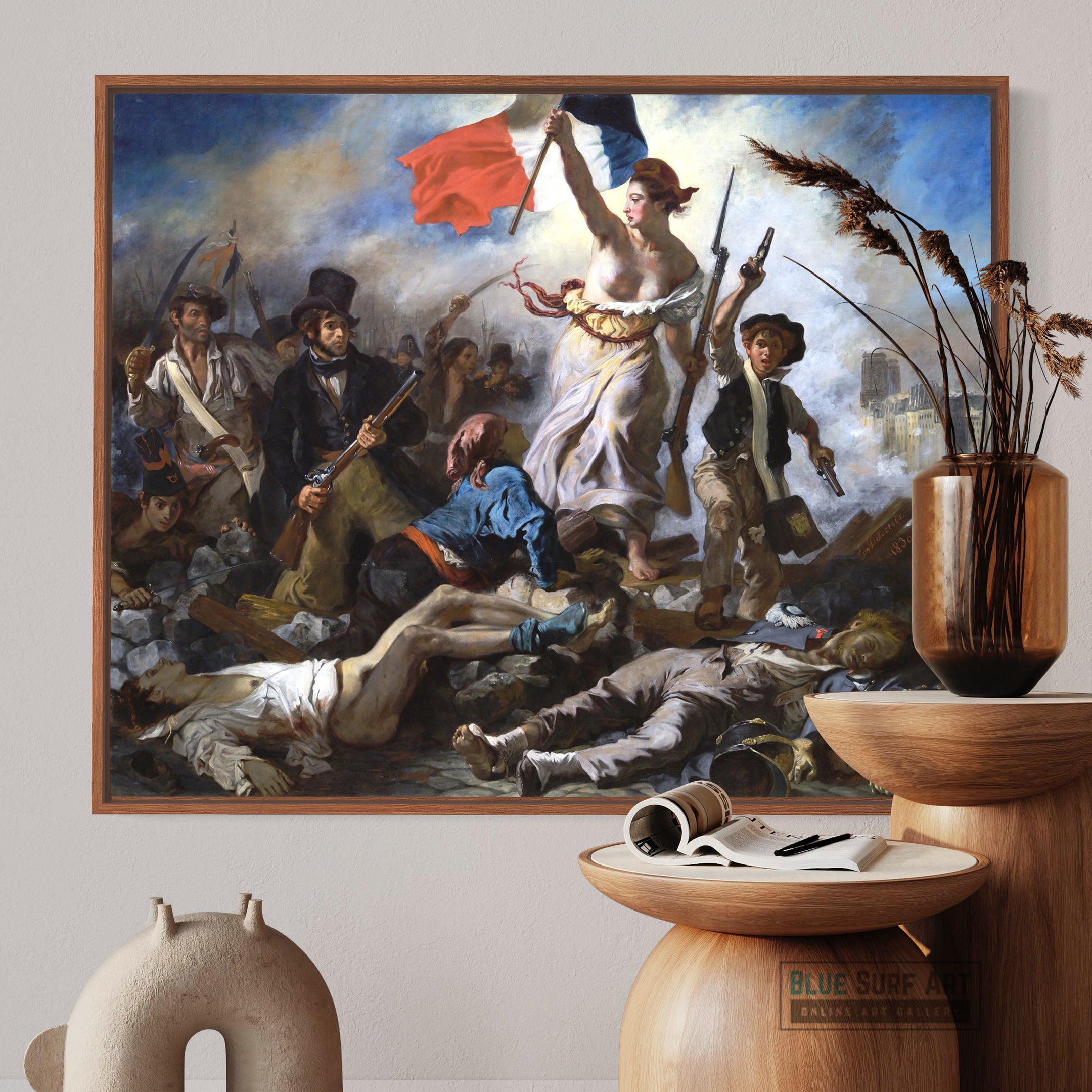 The Liberty Leading the People by Eugène Delacroix