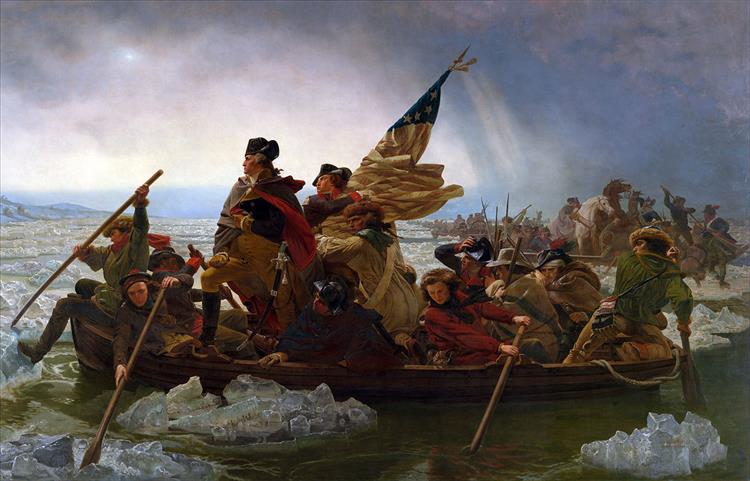 Washington Crossing the Delaware by Emanuel Leutze, Washington Crossing the Delaware by Emanuel Leutze wall art, Washington Crossing the Delaware by Emanuel Leutze reproduction