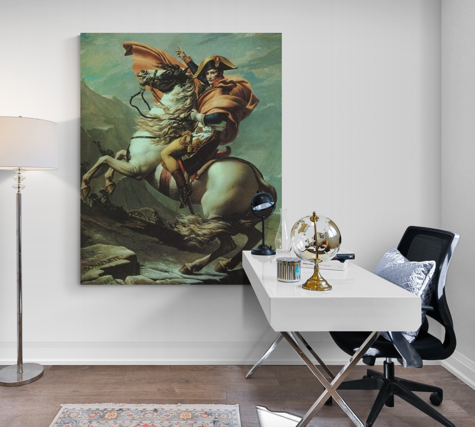 Napoleon Crossing the Alps at the St Bernard Pass, 20th May 1800