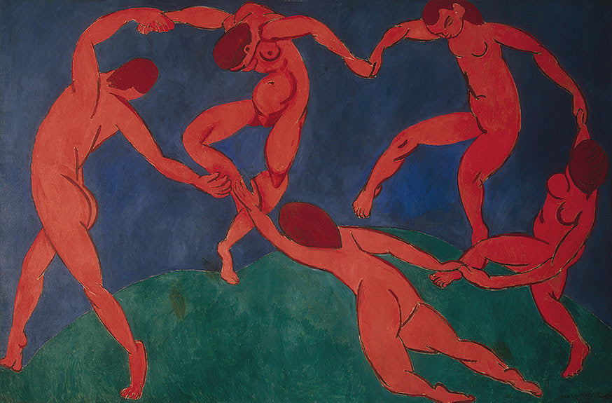 The Dance Painting by Henri Matisse Oil on Canvas Reproduction by Blue Surf Art