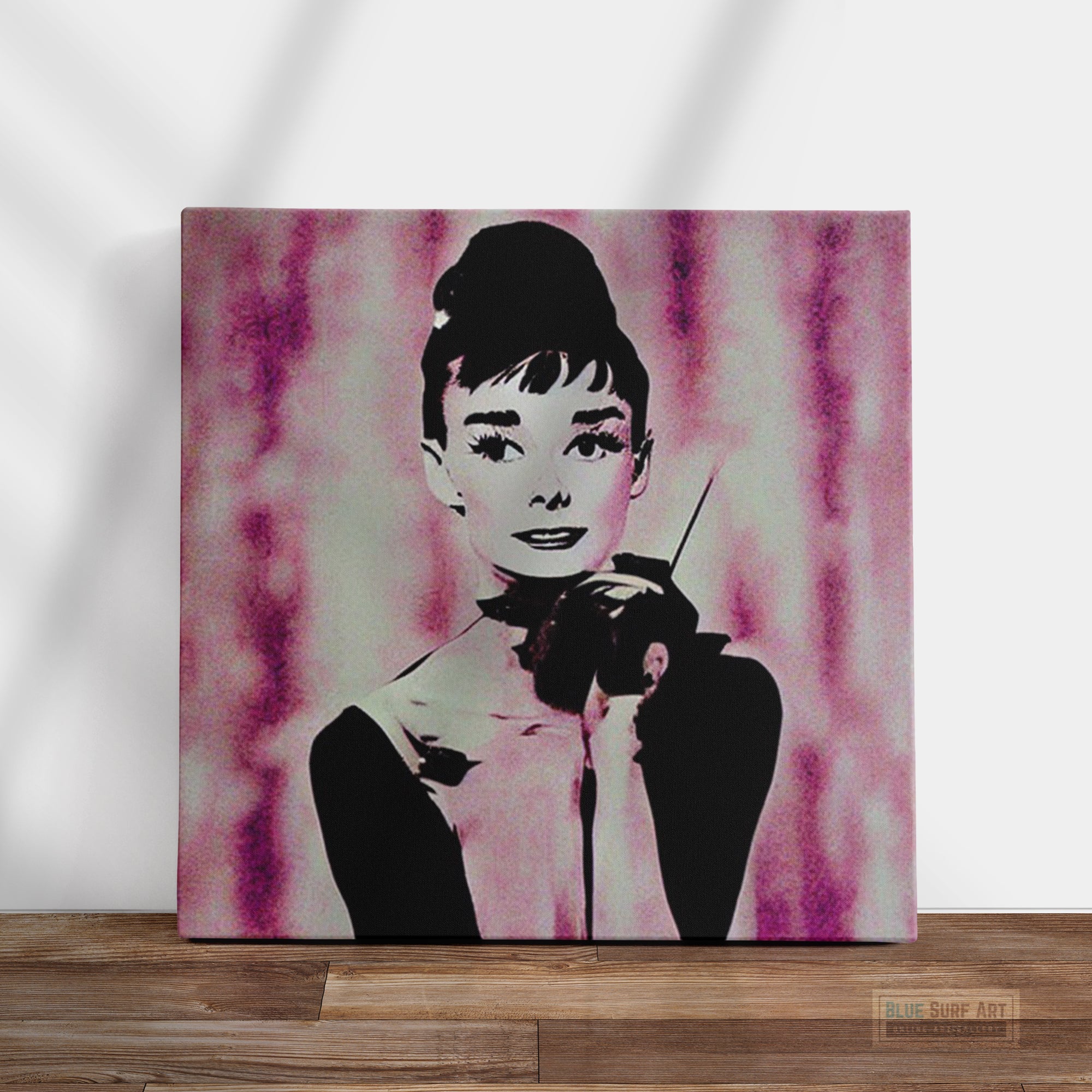 Audrey Hepburn Breakfast at Tiffany Wall Art 100% Handmade Art Painting Model Art