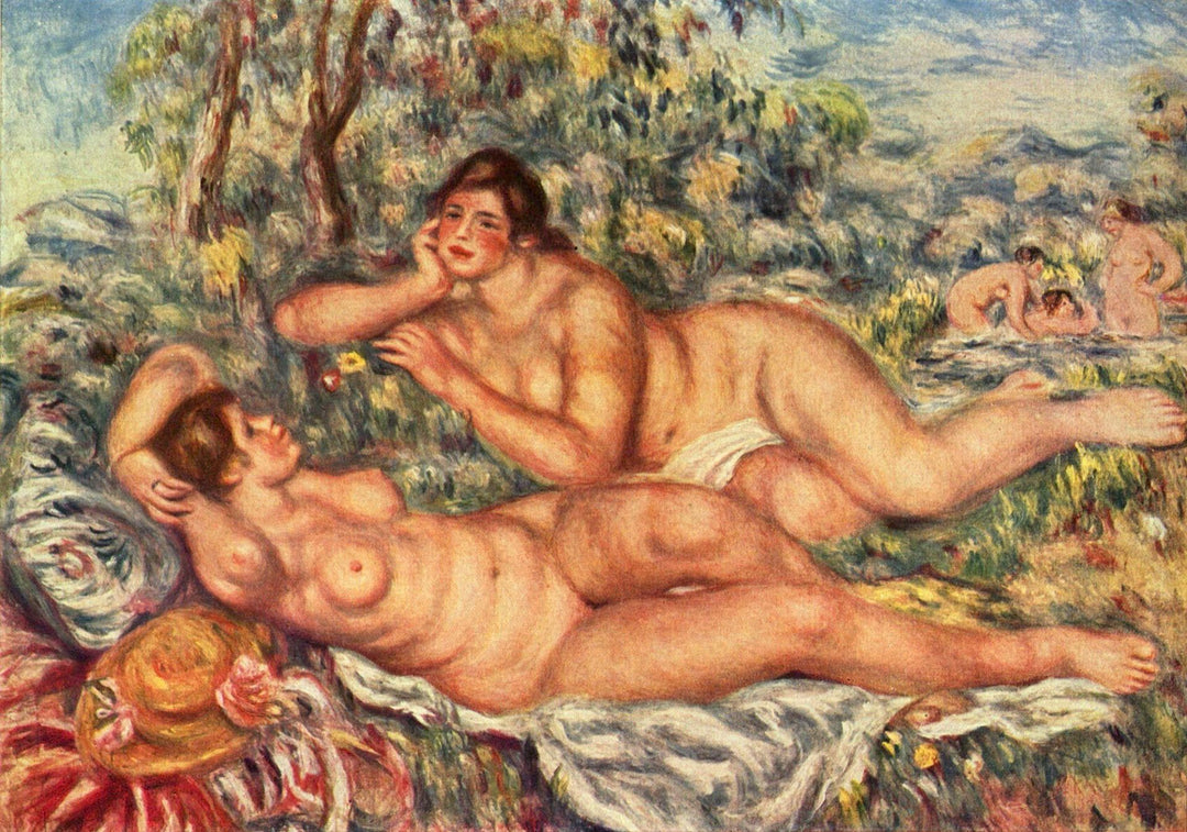 The Bathers by Pierre-Auguste Renoir Reproduction for Sale by Blue Surf Art