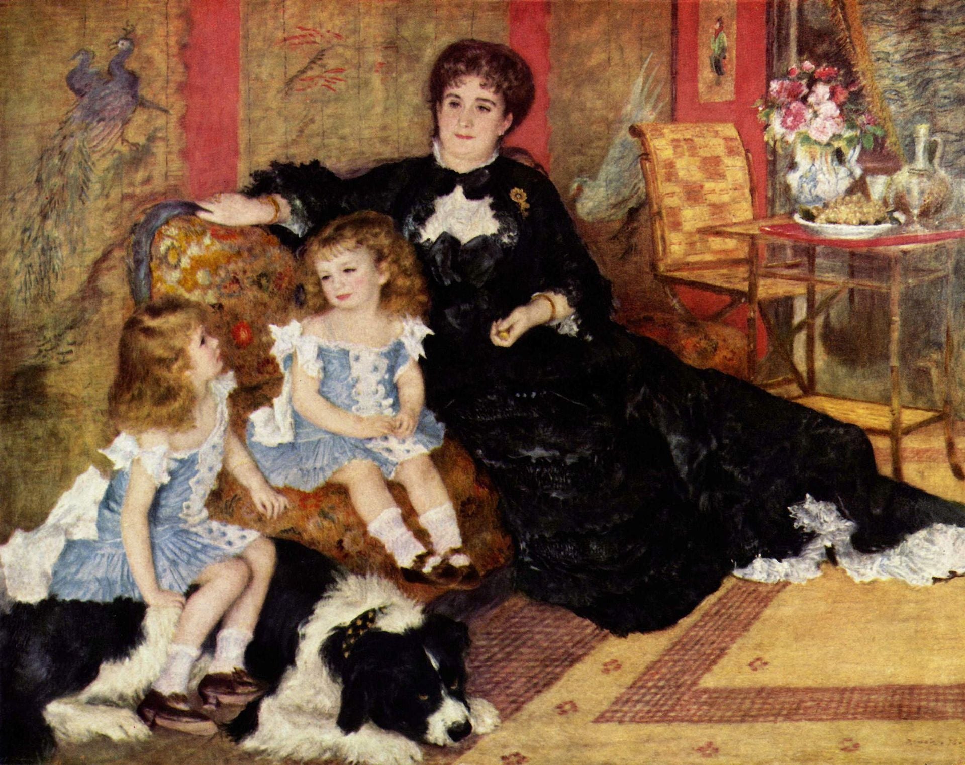 Madame Georges Charpentier and Her Children