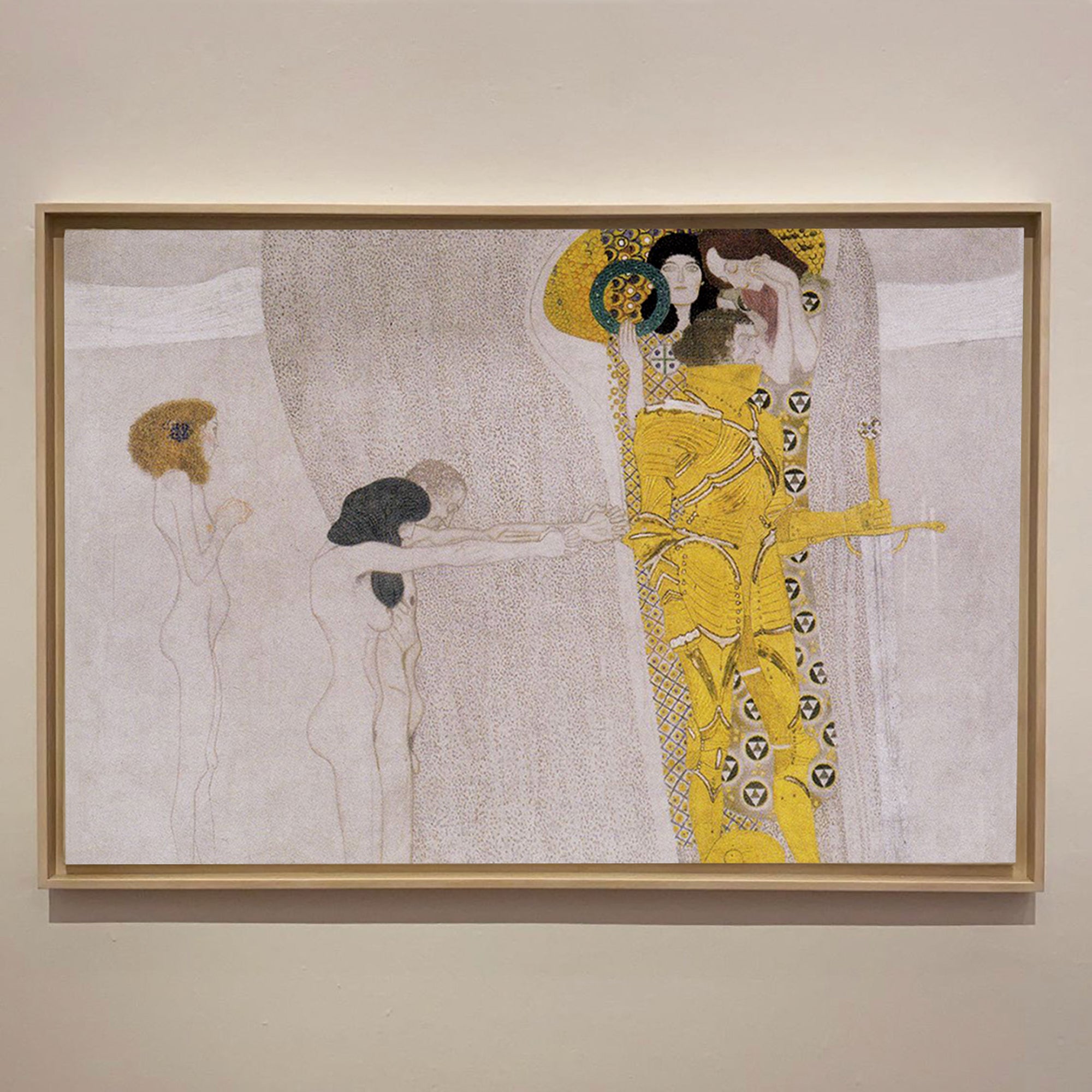 The Beethoven Frieze, The Longing for Happiness