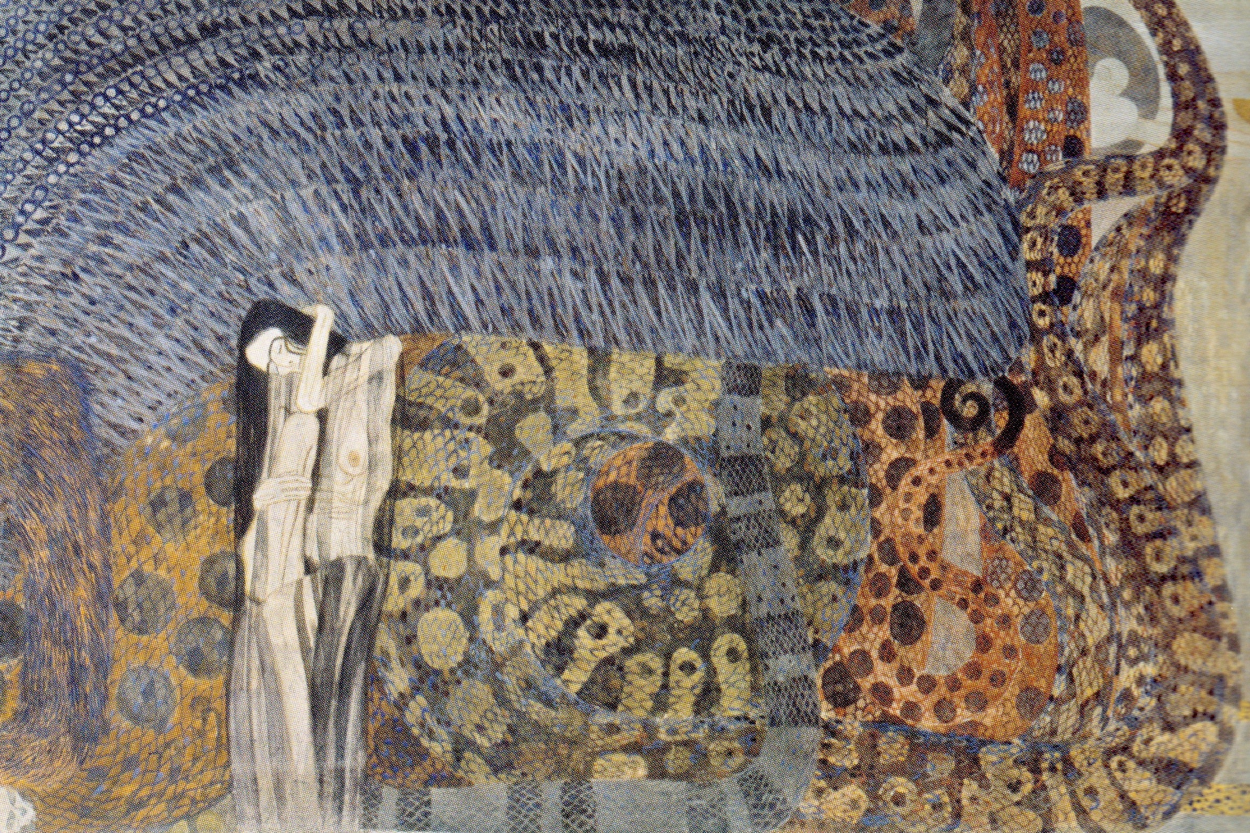 The Beethoven Frieze, The Hostile Powers Part 2 by Gustav Klimt
