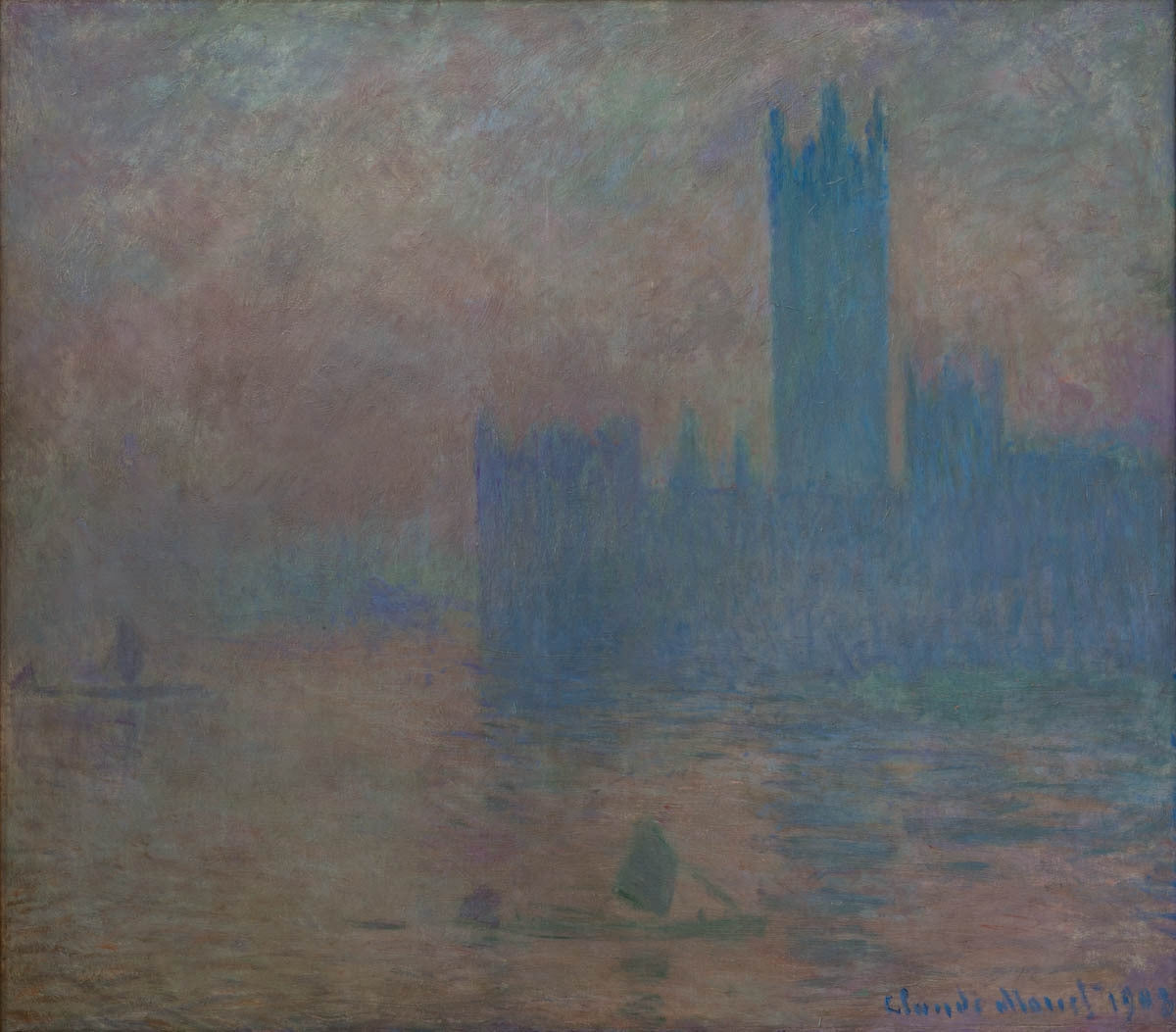Le Parlement, Effet de Brouillard, 1903