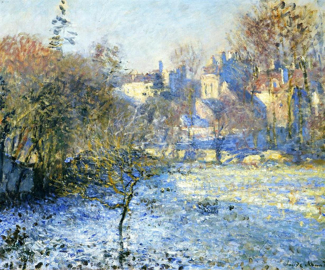 Frost by Claude Monet