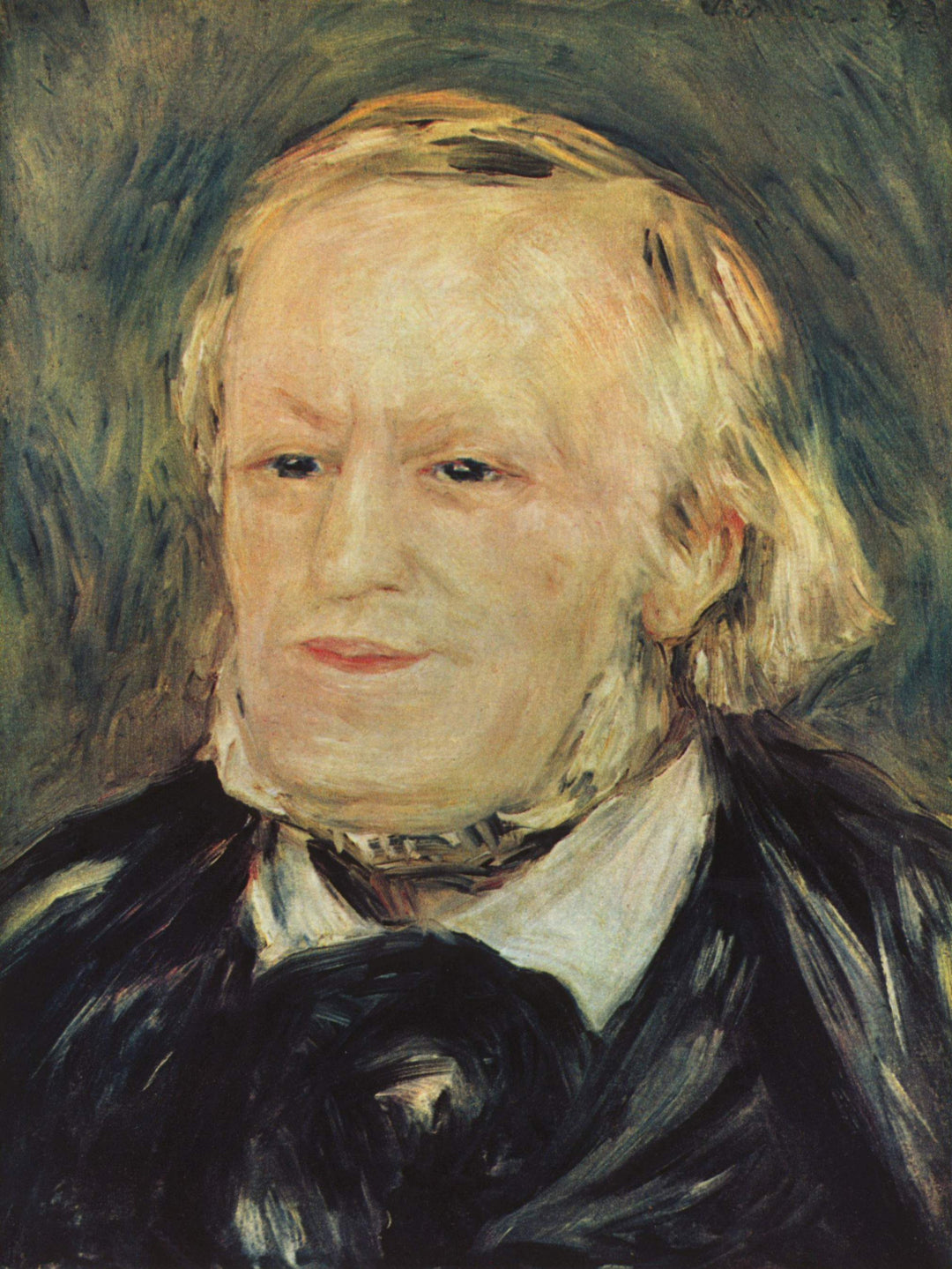 Portrait of Richard Wagner by Pierre-Auguste Renoir Reproduction for Sale by Blue Surf Art