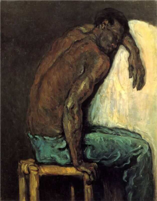 The Negro Scipio by Paul Cézanne Reproduction for Sale - Blue Surf Art