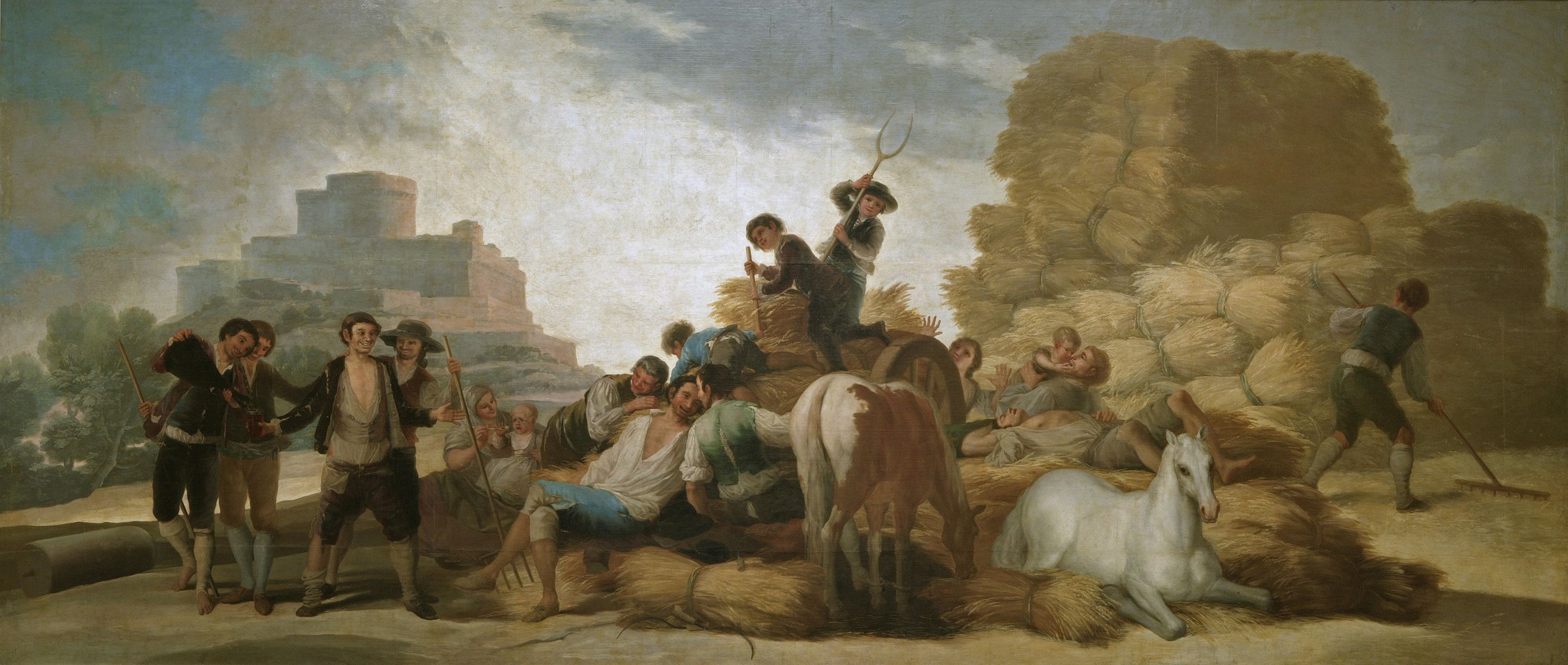 Summer (Goya) by Francisco Goya, Reproduction for Sale