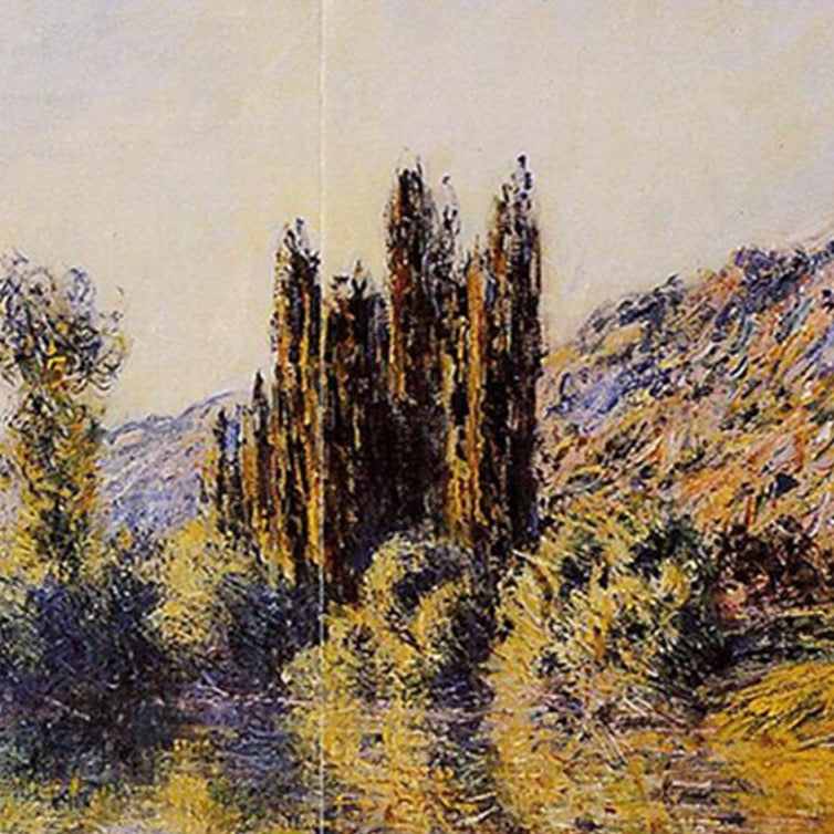 The Seine at Vetheuil 1881 by Claude Monet, Monet Reproduction for Sale Blue Surf Art 3