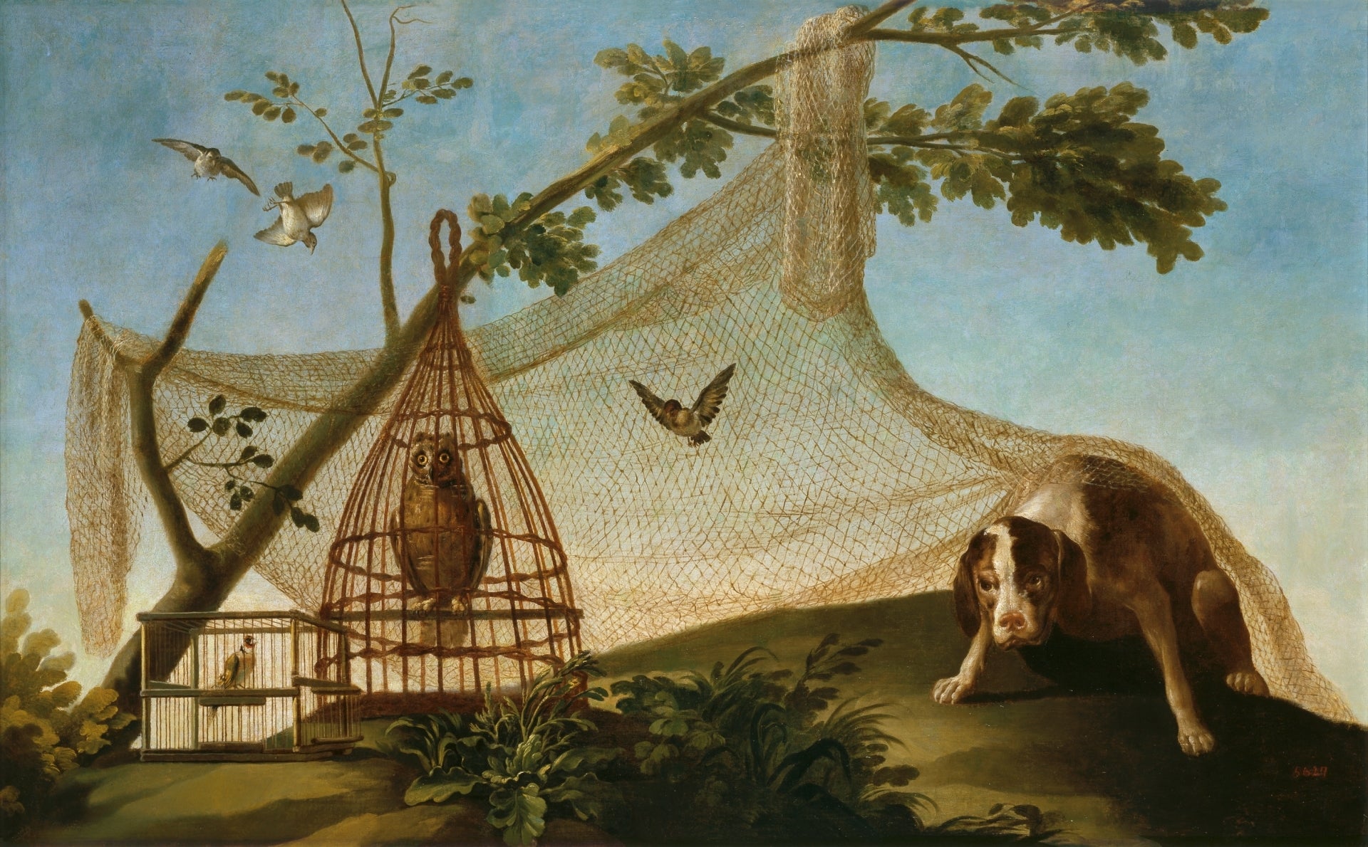 Decoy Hunting, 1775 by Francisco Goya, Reproduction Painting