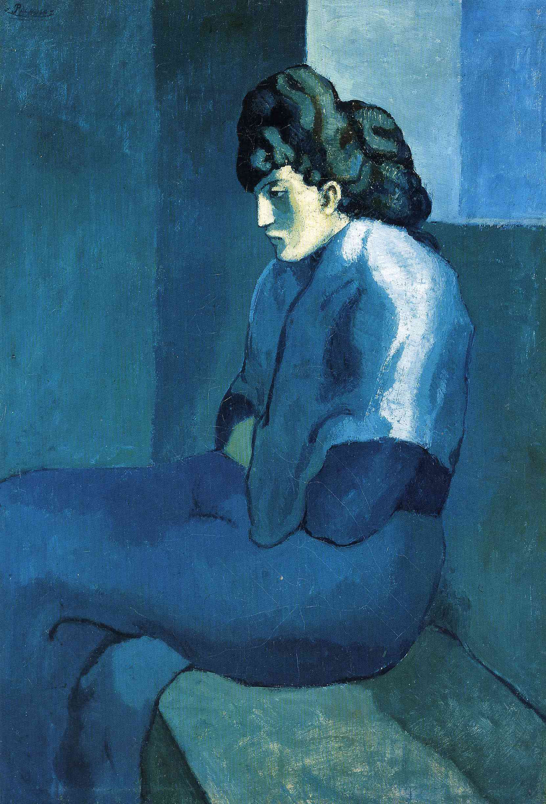 Melancholy woman by Pablo Picasso. Claude Monet artworks, monet canvas art, monet oil painting, monet reproduction for sale. Landscape paintings, Monet art decor, monet oil painting on canvas, Blue Surf Art