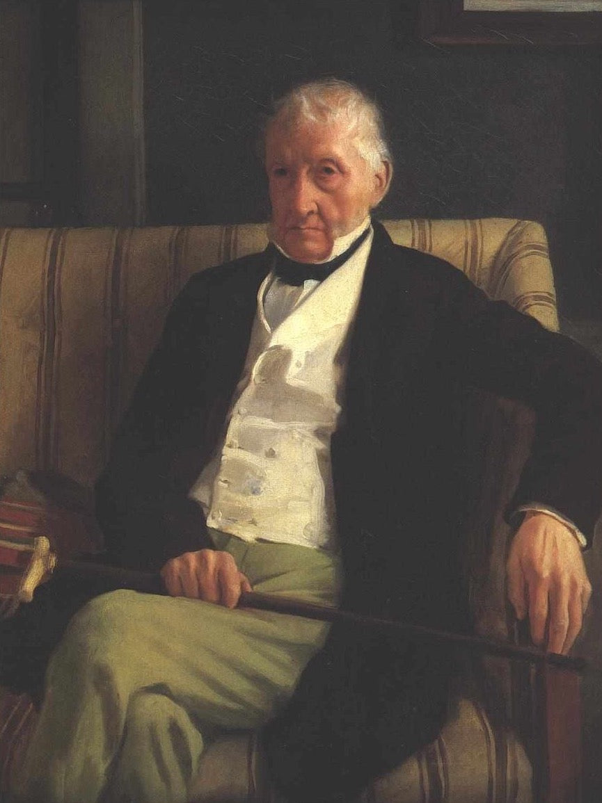 Portrait of Hilaire Rene de Gas Painting by Edgar Degas Reproduction Oil on Canvas