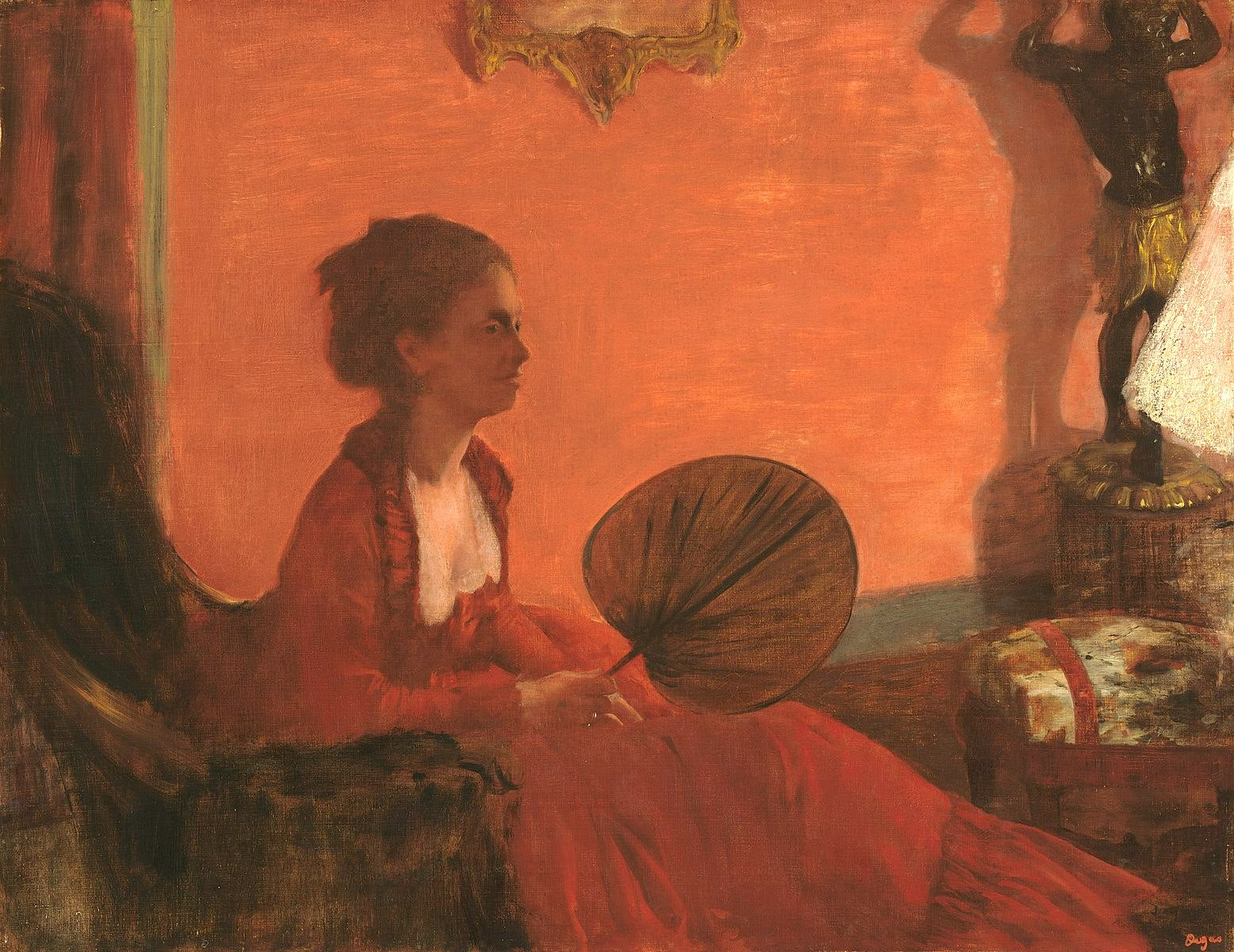 Madame Camus Painting by Edgar Degas Reproduction Oil on Canvas