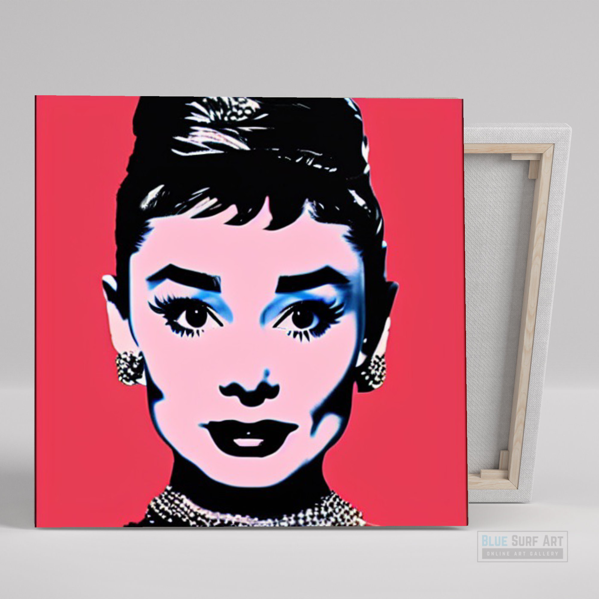 Audrey Hepburn Wall Art 100% Handmade Art Painting Model Art