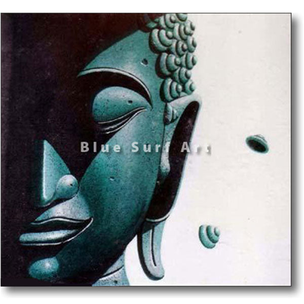 Srivijaya Buddha Oil Painting on Canvas