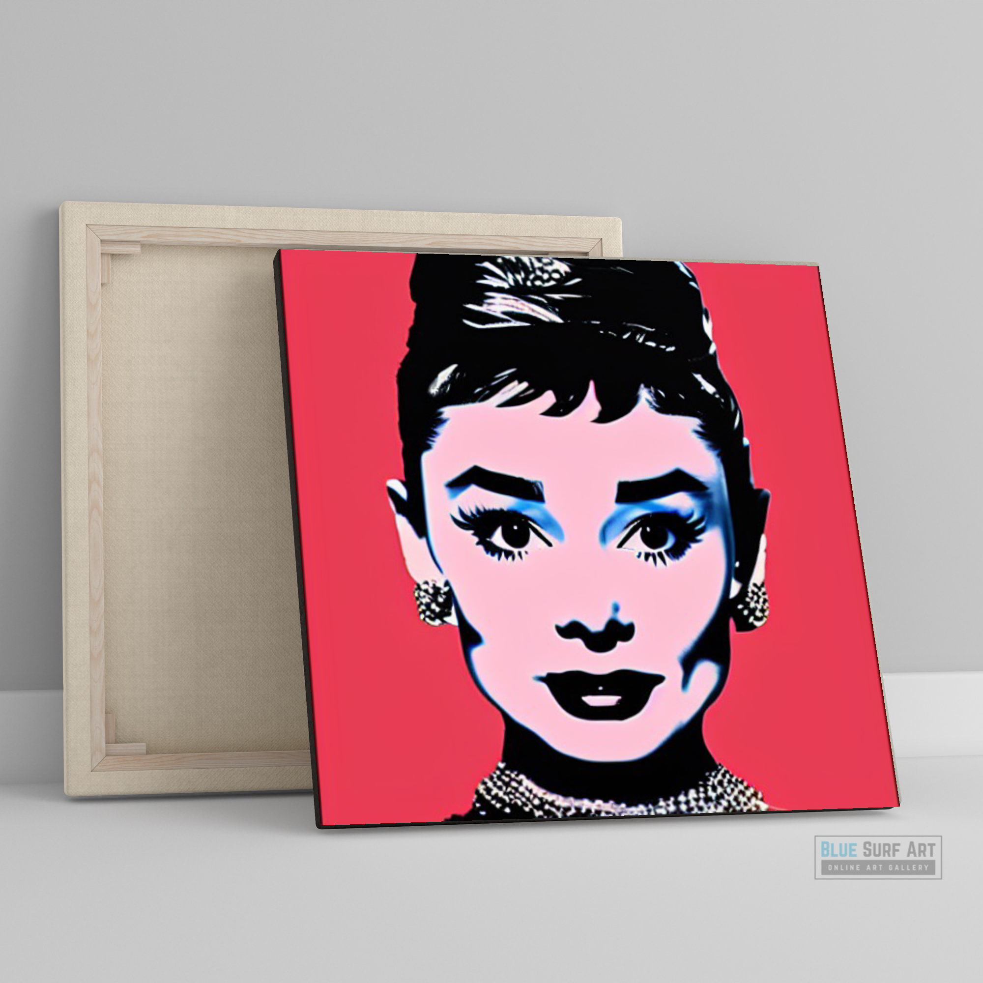 Audrey Hepburn Wall Art 100% Handmade Art Painting Model Art