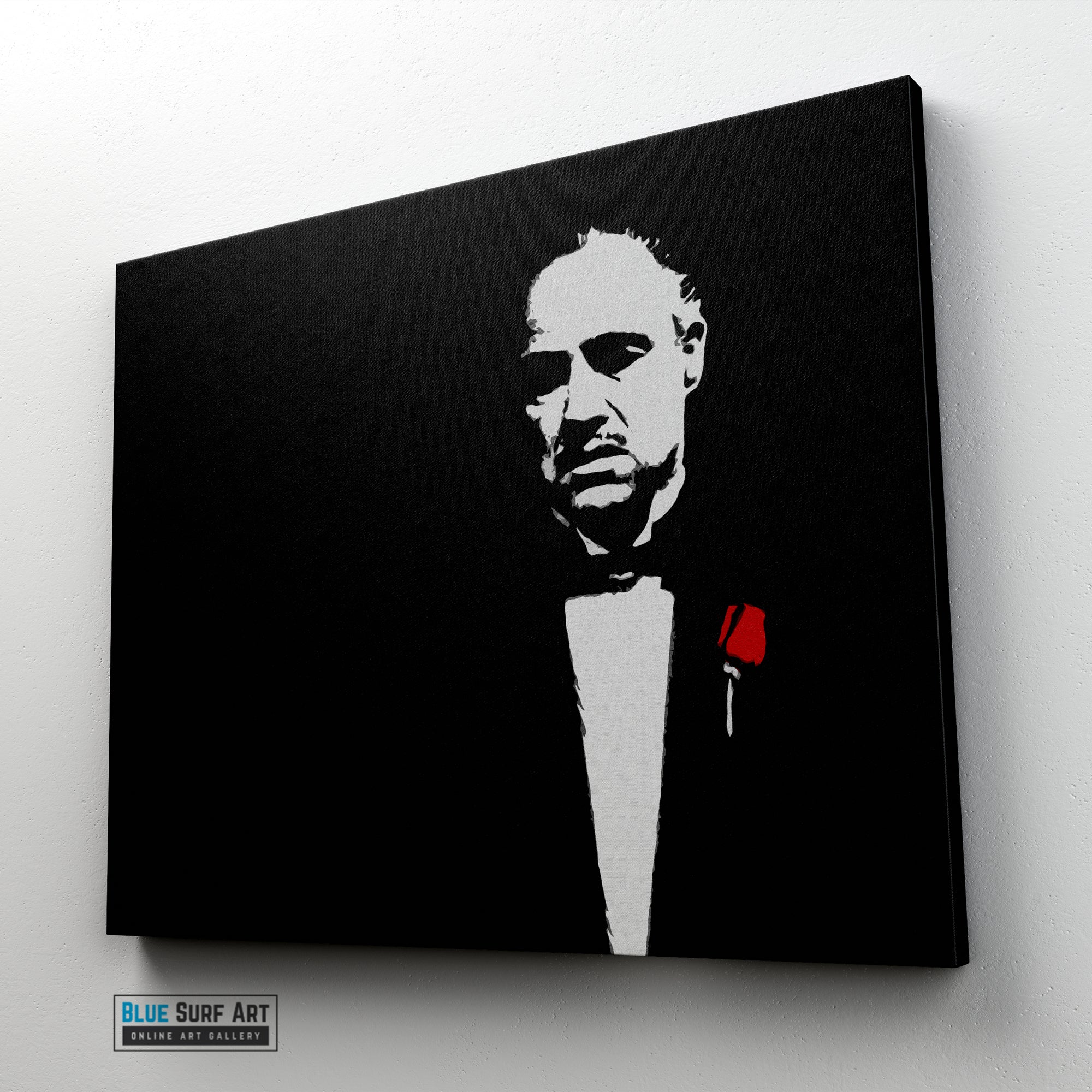 The Godfather with Red Rose from our The Godfather - with frame left side