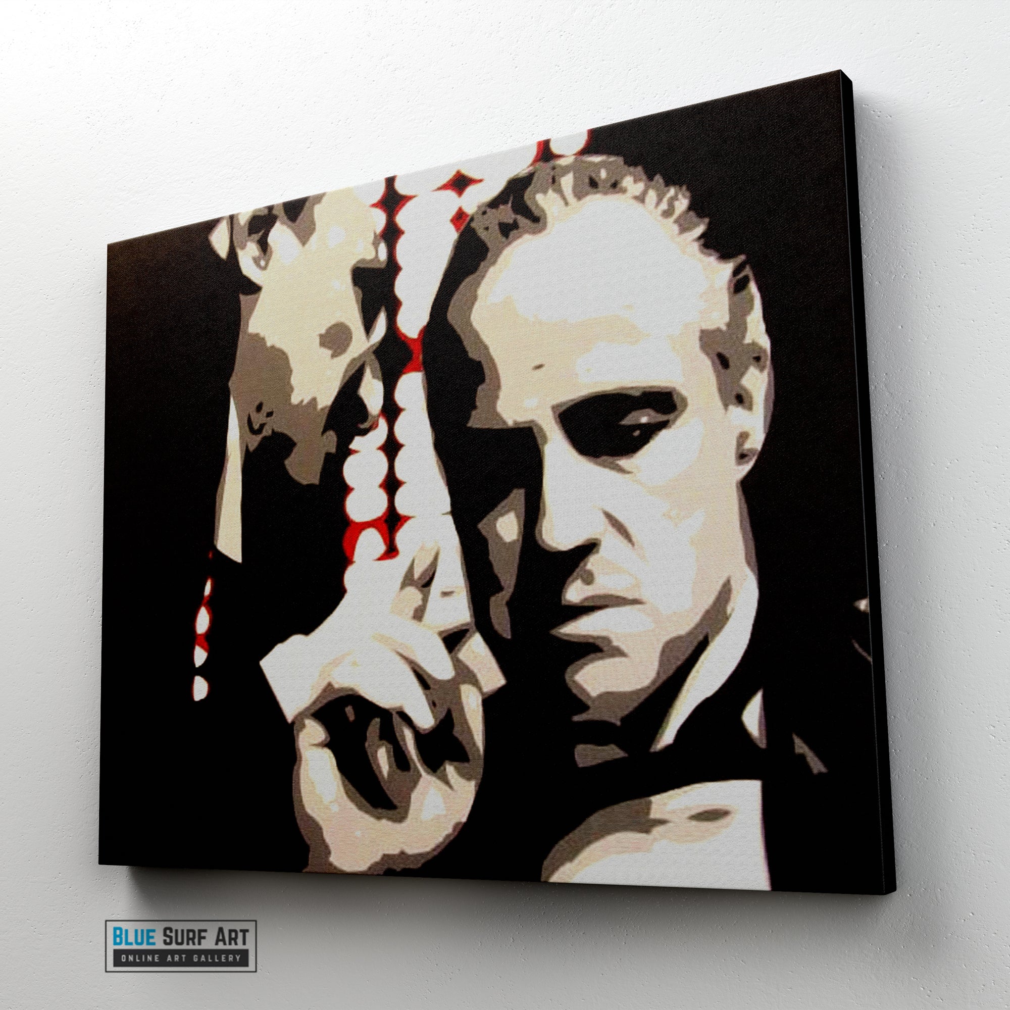 The Whisper - Godfather Wall Art - left side