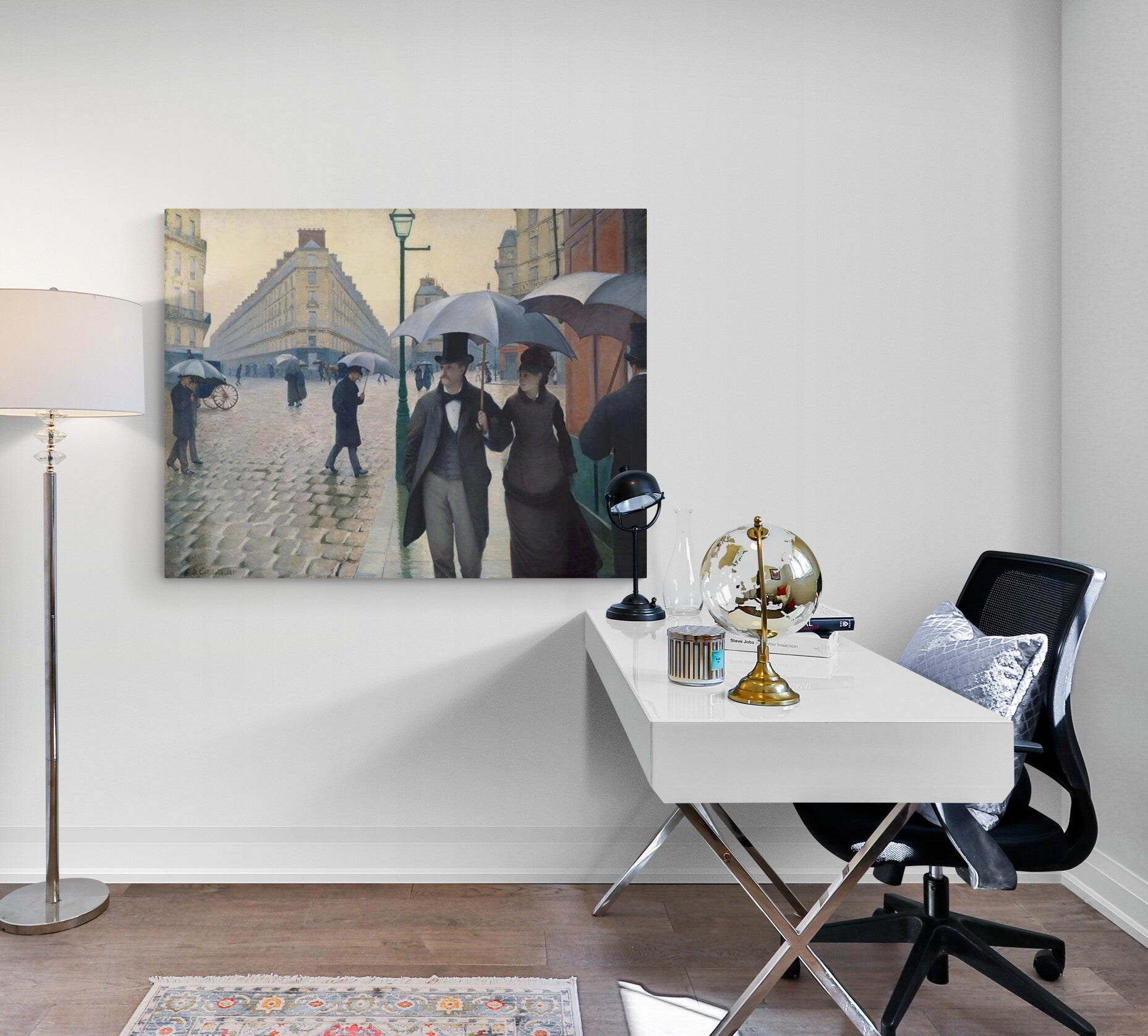 Paris, a Rainy Day by Gustave Caillebotte