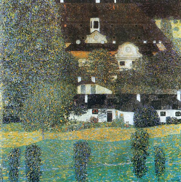 Schloss Kammer am Attersee, II by Gustav Klimt Oil Painting on Canvas