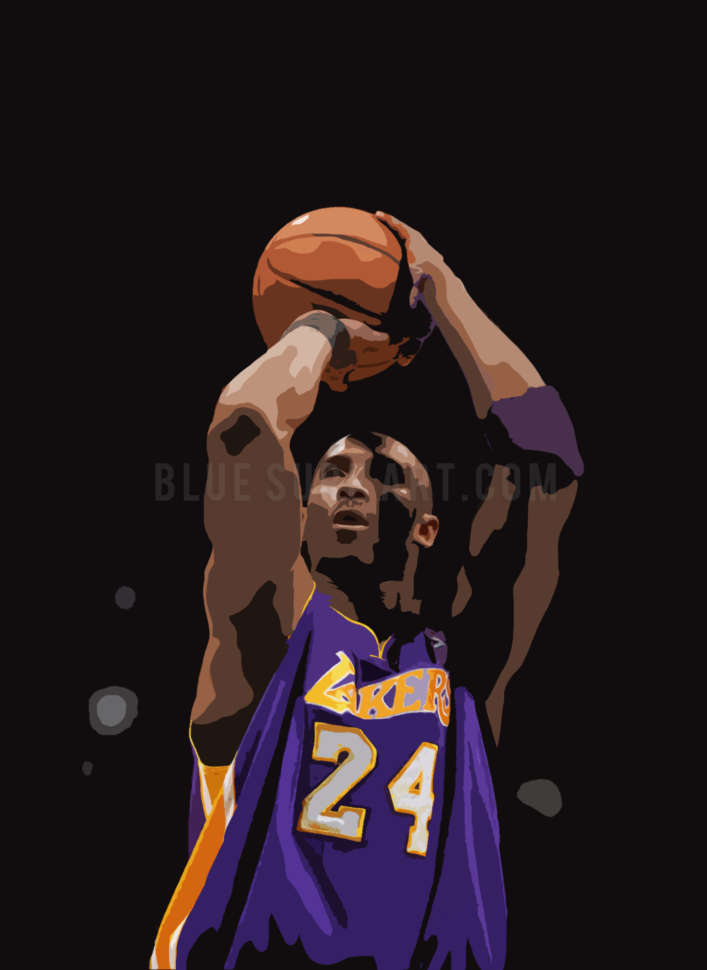 The Shot Oil Painting on Canvas