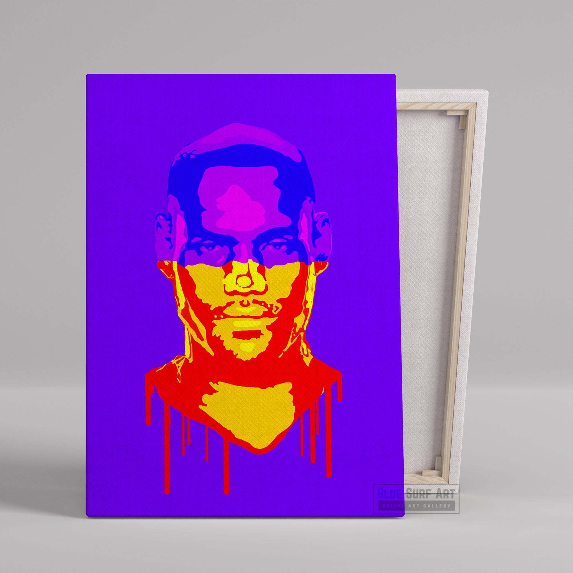 Lebron James Basketball Player Wall Art Original Handmade Art Painting for Sale